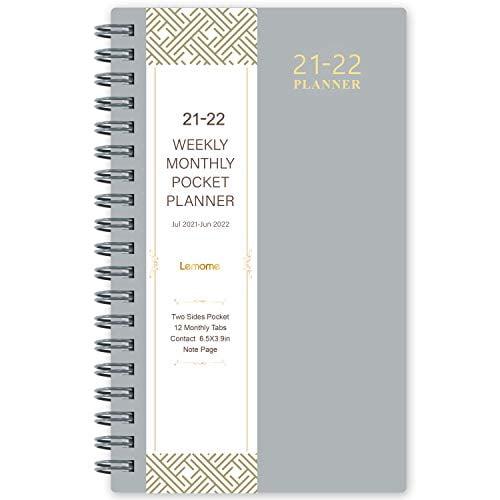 2021-2022 Pocket Planner/Calendar Weekly & Monthly Pocket Planner Jul 2021... 