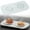 White, variant on Bakeware Set,Warming Tray Multifunctional 10S Quick Heat 50W Valentines Day Hot Plate Warmer For Kitchens House Parties
