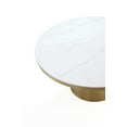 thumbnail image 5 of Manhattan Comfort Glenn Modern Coffee Table with Stainless Steel Base in Gold, 5 of 8