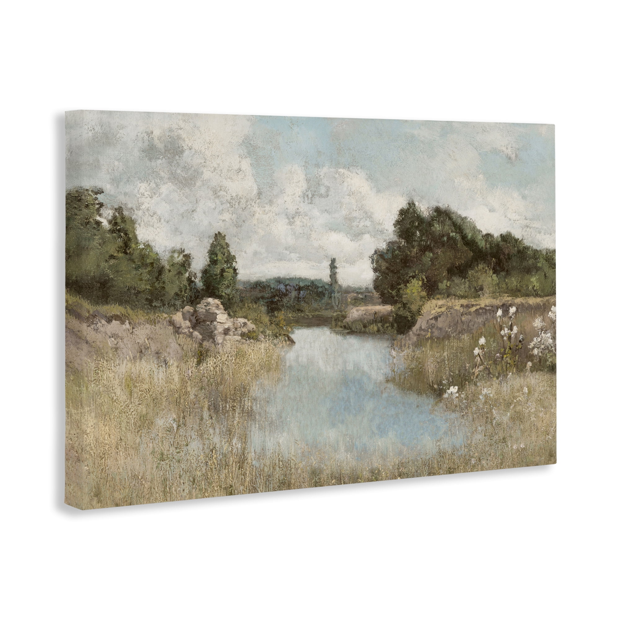 Stupell Industries Dawn At The Shore Canvas Wall Art, design by Christy McKee