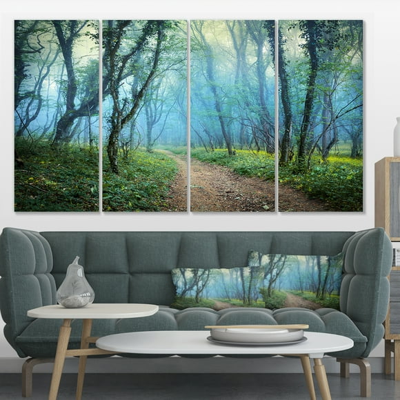 Crimea Forest in Summer - Landscape Photo Canvas Art Print