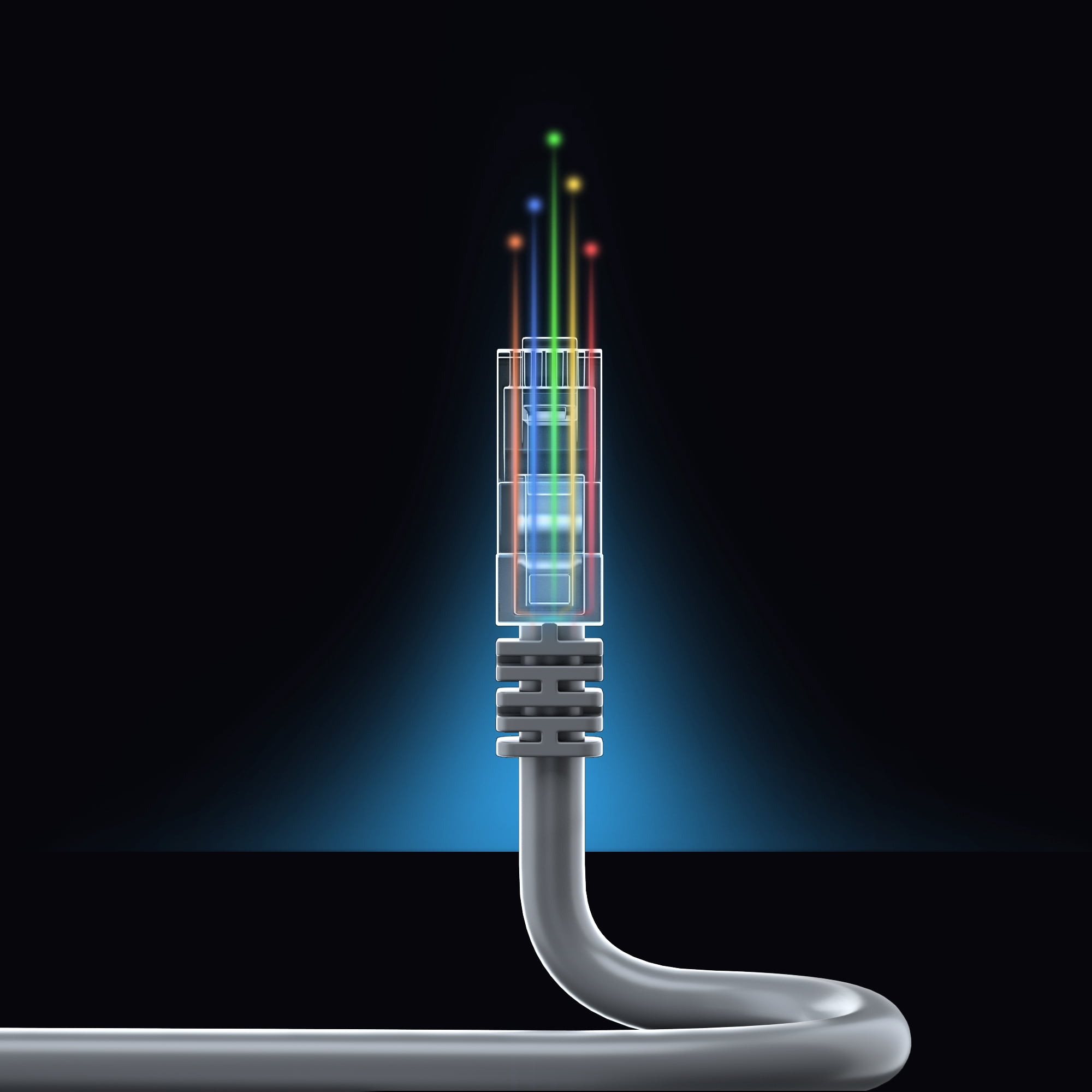 Cat 6 Ethernet Cable 100 Ft, 100% Pure Copper, Cat6 Cable LAN Cable, Internet Cable, Patch Cable and Network Cable - UTP (Gray) 100 Feet