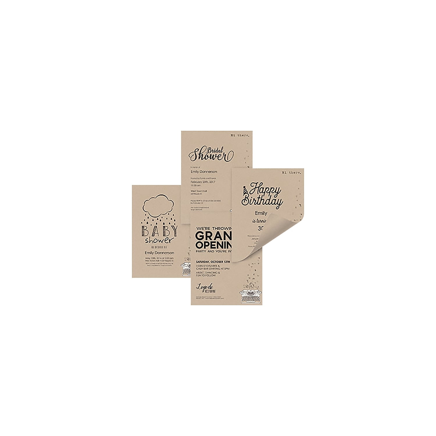Astrobrights Astrodesigns Everyday Stationery 91277