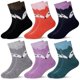 thumbnail image 1 of Eocom 6 Pares Calcetines de Lana Cálidos de Invierno para Niños Calcetines Gruesos Térmicos para Botas Gruesas para Niños y Niñas (8-12 Años Zorro), 1 of 1