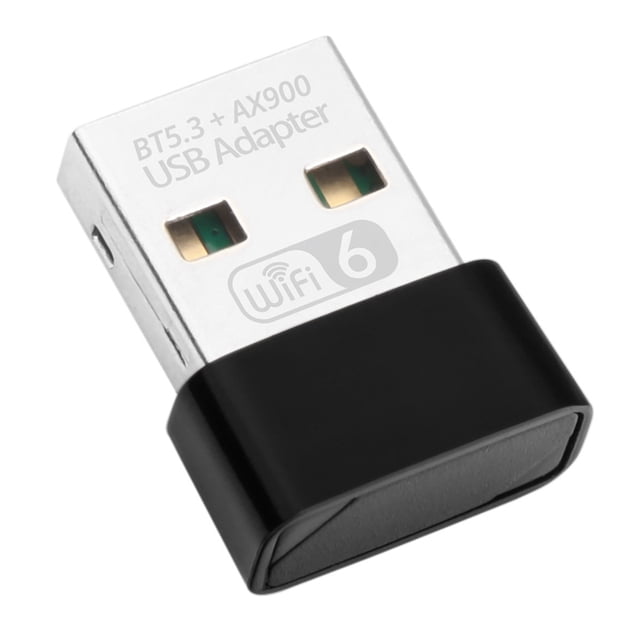 900Mbps WiFi 6 Adaptador USB Bluetooth 5.3 AX900 USB Dongle Tarjeta de Red Inalámbrica de Doble Banda 2,4/5G Controlador Libre para PC