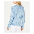 thumbnail image 2 of INC $90 Womens New 1387 Light Blue Chunky Cable Knit Casual Sweater XXL B+B, 2 of 2