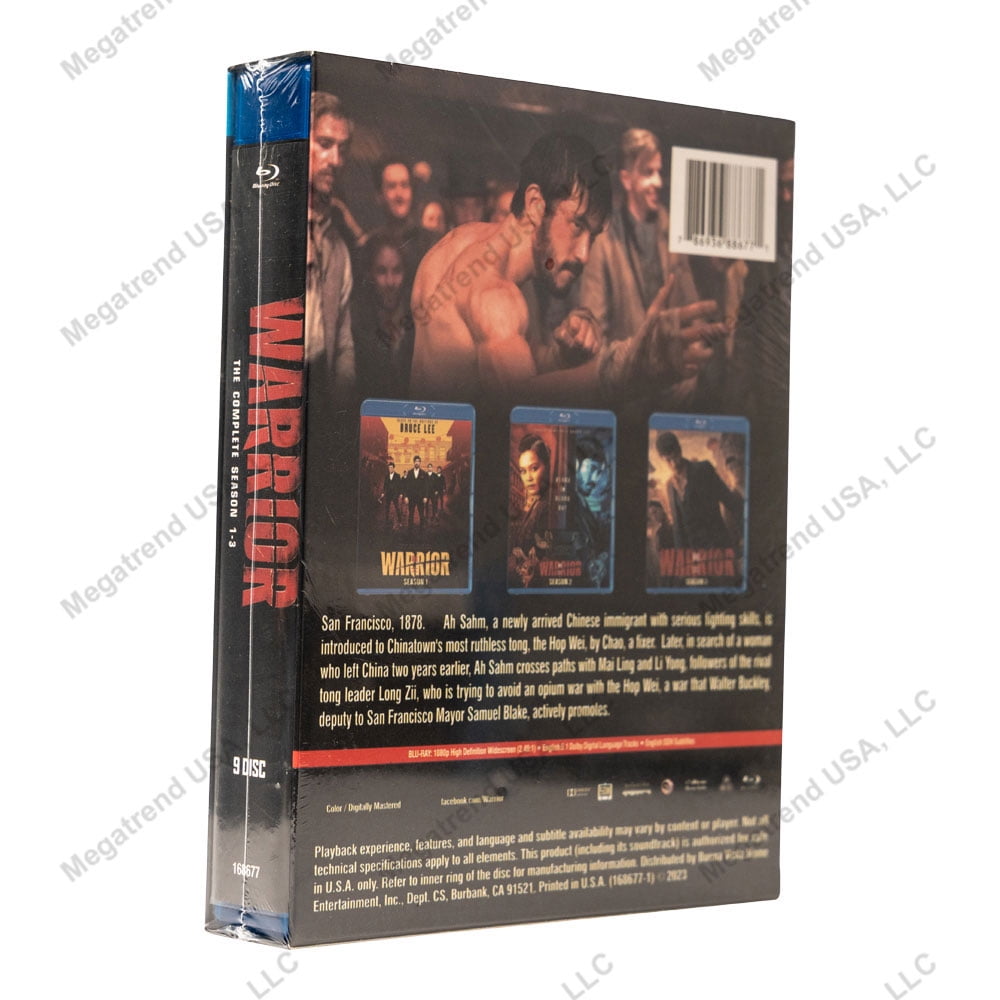 Warrior Complete Series Seasons 1-3 (Blu-ray): Martial Arts