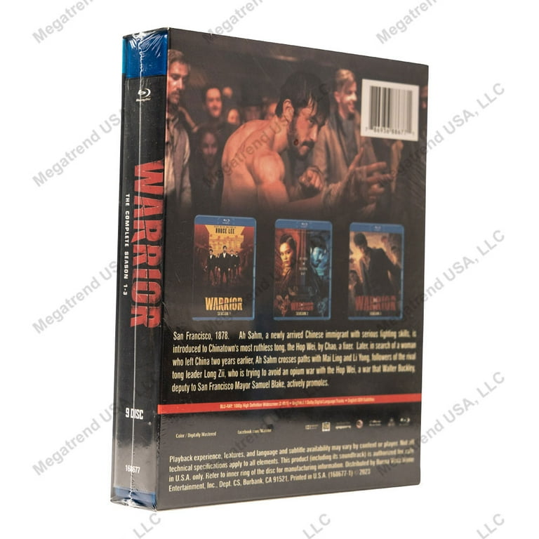 Warrior Complete Series Seasons 1-3 (Blu-ray): Martial Arts