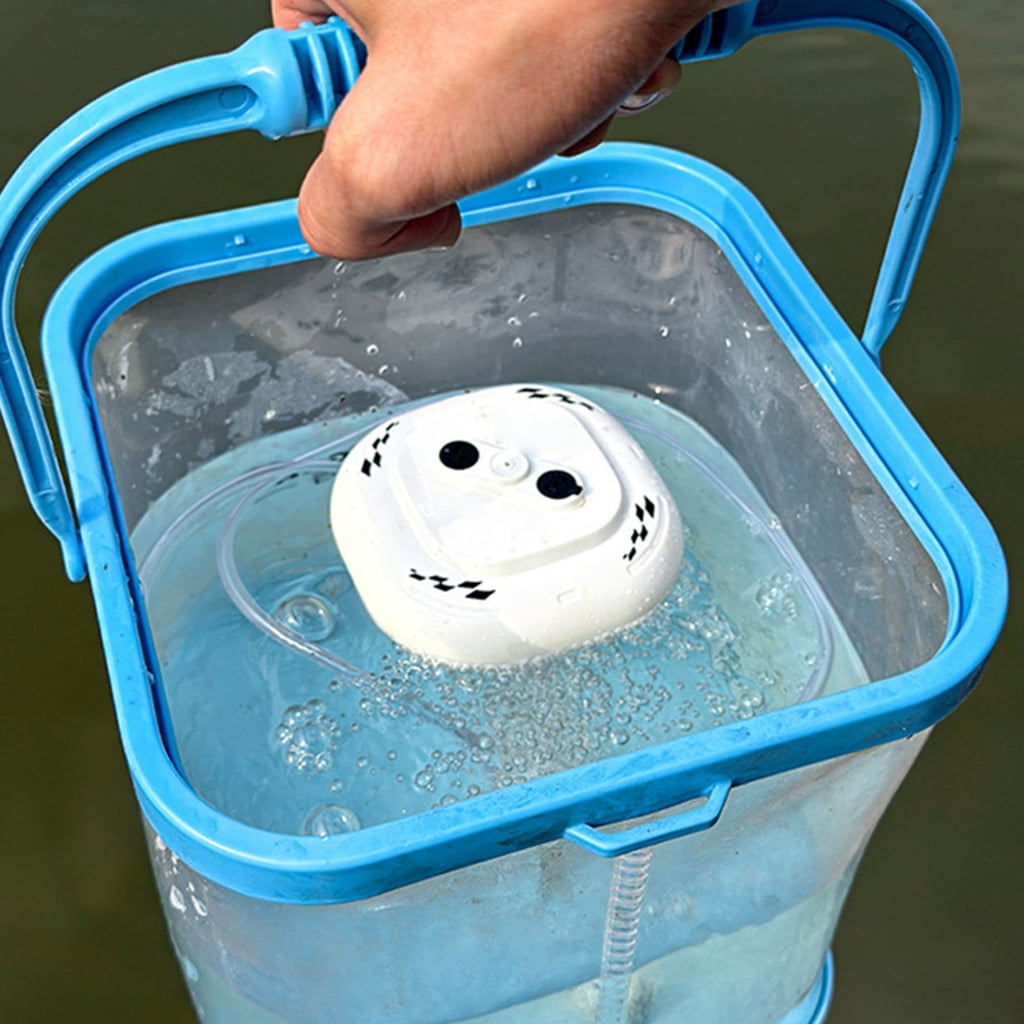 Quiet Portable Fish Tanks Aerator Floating Fish Tanks Air Pumps Fishing Oxygen Pumps For Small Ponding And Aquariums