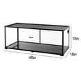 thumbnail image 3 of REPTIZOO Reptile Glass Tank - 48 x 18 x 18 Inches Knock Down Full View Natural Terrarium, 3 of 6
