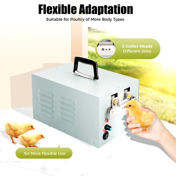 Automatic Electric Debeaking Machine Chick Debeaker for Chicken Beak Cutter 110V for Farms, Rural Areas