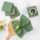 thumbnail image 4 of Paños de cocina Homaxy de 30 x 30 cm, paquete de 6, verde, 4 of 7