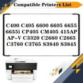 thumbnail image 2 of EL500268 Waste Toner Box, Compatible for Xerox C400 C405 6600 6605 6655 6655i CP405 CM405 415AP AP-V C3320 C2660 C2665 C3760 C3765 S3840 S3845 Printers, 2 of 6