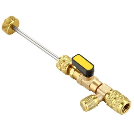 

Tomshine Auto Valves Core Remover Install Tool SAE 14inch 516inch Dual Size Car Air Conditioning Repairs Tools for HVAC R22 R410A