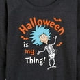 thumbnail image 3 of Dr. Seuss - Halloween Is My Thing - Women's Lightweight French Terry Long Sleeve Shirt, 3 of 6