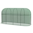 thumbnail image 1 of Outsunny 9.8' x 3.3' Plant Protector Tent, Crop Cage with Ground Stakes, 1 of 10