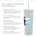 thumbnail image 2 of Vaso Simple Modern Classic de acero inoxidable 590 ml, 2 of 7