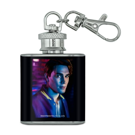 Riverdale Archie Character Stainless Steel 1oz Mini Flask Key Chain