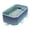 Blue, variant on KFeng Foldable Swimming Pool for Kids and Adults, Outdoor Non-Inflatable Pool for Backyard Dog Pool (89" x 54" x 20")