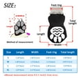 thumbnail image 6 of Pet Artist 4pcs Soft Pet Dog Shoes Anti-slip Boots Socks for Small Puppy Dog Paw Protector, 6 of 12