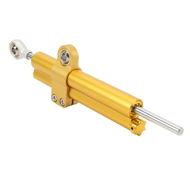 Motorcycle Steering Damper Adjustable Enhances Stability for High Speed Rides Aluminum Alloy
