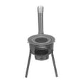 thumbnail image 5 of ToppiJoy Multifunction Wood Burning Stove with Grill Rack, Camping Wood Stove Hold up 220.46lbs, Portable Wood Stove for Camping 19.68in Height, 5 of 24