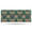 Pioneer Flower Floral-1, variant on Pioneer Flower Floral Print Pattern Bathroom Rugs Mat, Non Slip Microfiber Bathroom Rug with Rubber Backing, Soft Mats for Bathroom Floor Tub Shower, 24"x60"