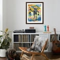 thumbnail image 4 of Art.com Untitled, 1981 Giclee Print by Jean-Michel Basquiat, Brown Frame Wall Art, 32" x 40", 4 of 5