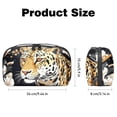 thumbnail image 5 of Leopard USB Organizer | Hard Drive Cases | Charge Cord Organizer | Travel Cord Organizer Case - Oxford Cloth Waterproof Digital Storage Bag 5.9x9.44x3.14 in, 5 of 6