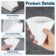 50 Pcs Disposable Paper Funnels for Motor Oil 10 Oz Large Engine Oil