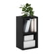 thumbnail image 4 of Librería Furinno Luder con forma de cubo de 2 niveles, madera negra, 4 of 6