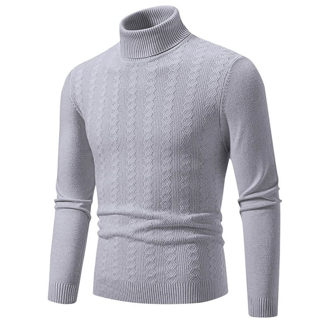 Rbaofujie Chandail en Molleton Col Rond Hommes Hiver Mode Décontractée Design Couleur Unie Manches Longues Col Rond Gris Chandail à Capuchon Lesté