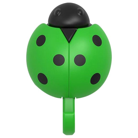 sdhkgrrt Ladybug Wall Hook, Multifunctional Insect Hook, Strong Adhesive Wall Hanging Organizer, Cute Ladybug Shaped Hook for Kitchen Bathroom, No Drill Storage Solution