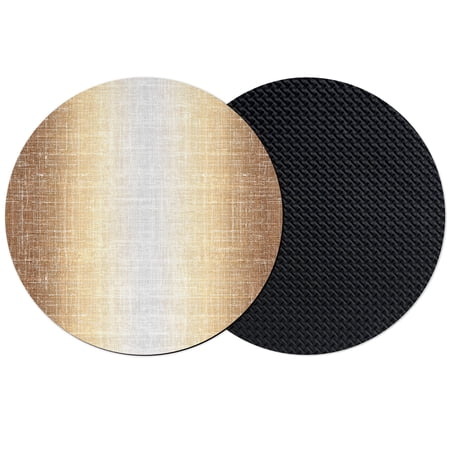 Khaki Brown Coasters Set of 2 Absorbent Coasters for Drinks Vintage Ombre Solid Color Minimalist Farmhouse Coaster for Desk Coffee Table Protection Home Decor House Warming Gifts 4