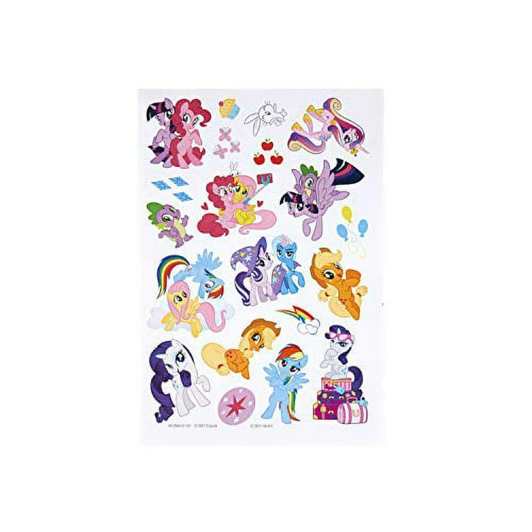 My Little Pony 43-Piece Art Case | Travel Art Set for Children | Includes  Markers, Crayons, Stickers, and Watercolors | Gift for Kids Ages 3+