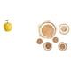 thumbnail image 1 of Figura de arte de , escultura de fruta, artesanía de ratán tejido, adorno decorativo para colgar en la pared con formas geométricas únicas, s, 1 of 8