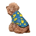 thumbnail image 5 of Honeii Rubber Duck Print Small Dog Hoodies Pet Hooded Sweatshirts Fall Winter Puppy Cat Sweaters Warm Clothes for Small Dogs Outfits Costume-X-Small, 5 of 7