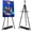 Black - 2pack, variant on Portable Adjustable Aluminum Artist Easel Stand with Tripod, Height 17" to 66" for Floor or Tabletop Painting Drawing Display