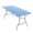Blue, variant on Holloyiver Rectangle Picnic Table Cloth, Waterproof Elastic Fitted Outdoor Tablecloths for 6.4 Ft Tables, Wipeable Flannel Backed Vinyl Table Cover for Camping, Dining (35"x77", Blue)