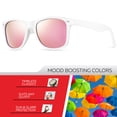 thumbnail image 5 of Polarized Sunglasses for Men Women Classic Vintage 80s Shades UV Protection Sun Glasses, 5 of 6