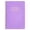 Light Violet, variant on PU Leather Reading Journal Planner Notebook, Daily Notepad For Book Lovers, 176 Pages Assorted Colors (Multicolor, 21*14.8)