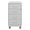 Silver, variant on Pemberly Row 18"D 4 Drawer Silver Metal Mobile Filing Cabinet Organizer-Locking