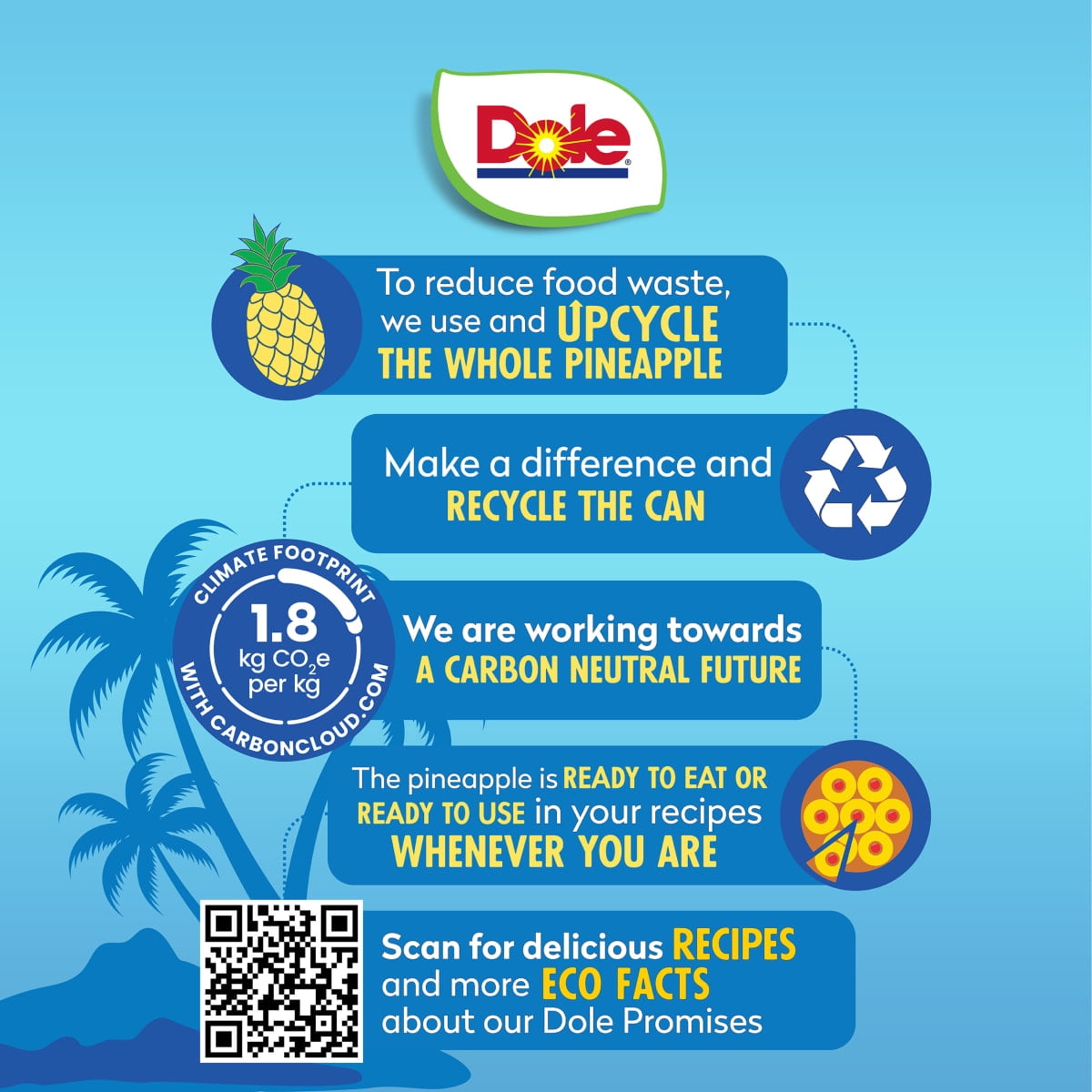 (12 pack) Dole Pineapple Slices in 100% Pineapple Juice, 20 oz Can