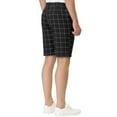 thumbnail image 3 of INSPIRE CHIC Men's Summer Plaid Shorts Slim Fit Dress Checked Short Pants, 3 of 6