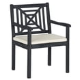 thumbnail image 3 of Safavieh Del Mar Outdoor Contemporary 5 Piece Dining Set with Cushion, 3 of 6