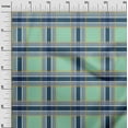 thumbnail image 2 of oneOone Viscose Jersey Fabric Madras Check Print Fabric BTY 60 Inch Wide, 2 of 5