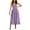 Purple, variant on Ahuyic Womens Summer Casual Dress,Womens Plus Size Dress,Womens Strapless Round Neck Sleeveless Solid Dresses Casual Comfortable All Occasio,Red,XXL