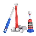 thumbnail image 3 of TEE Ball Juego para niños Juegos de béisbol de béisbol Juegos al aire libre Practice lanzador de béisbol con camiseta de bateo ajustable para niños, 3 of 7