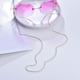 thumbnail image 4 of 2 Cadenas para Colgar Gafas de Lectura para Mujer, oro and rosa, Plata Salvador Dali Retenedor de cadena de anteojos, 4 of 9