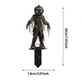 thumbnail image 3 of (2 Pack) Halloween Outdoor Decorations Scare Crow Signs 8 Pack Acrylic Cutouts for Window & Yard Display Skeleton Pumpkin Design for Holiday Scenes, 3 of 4